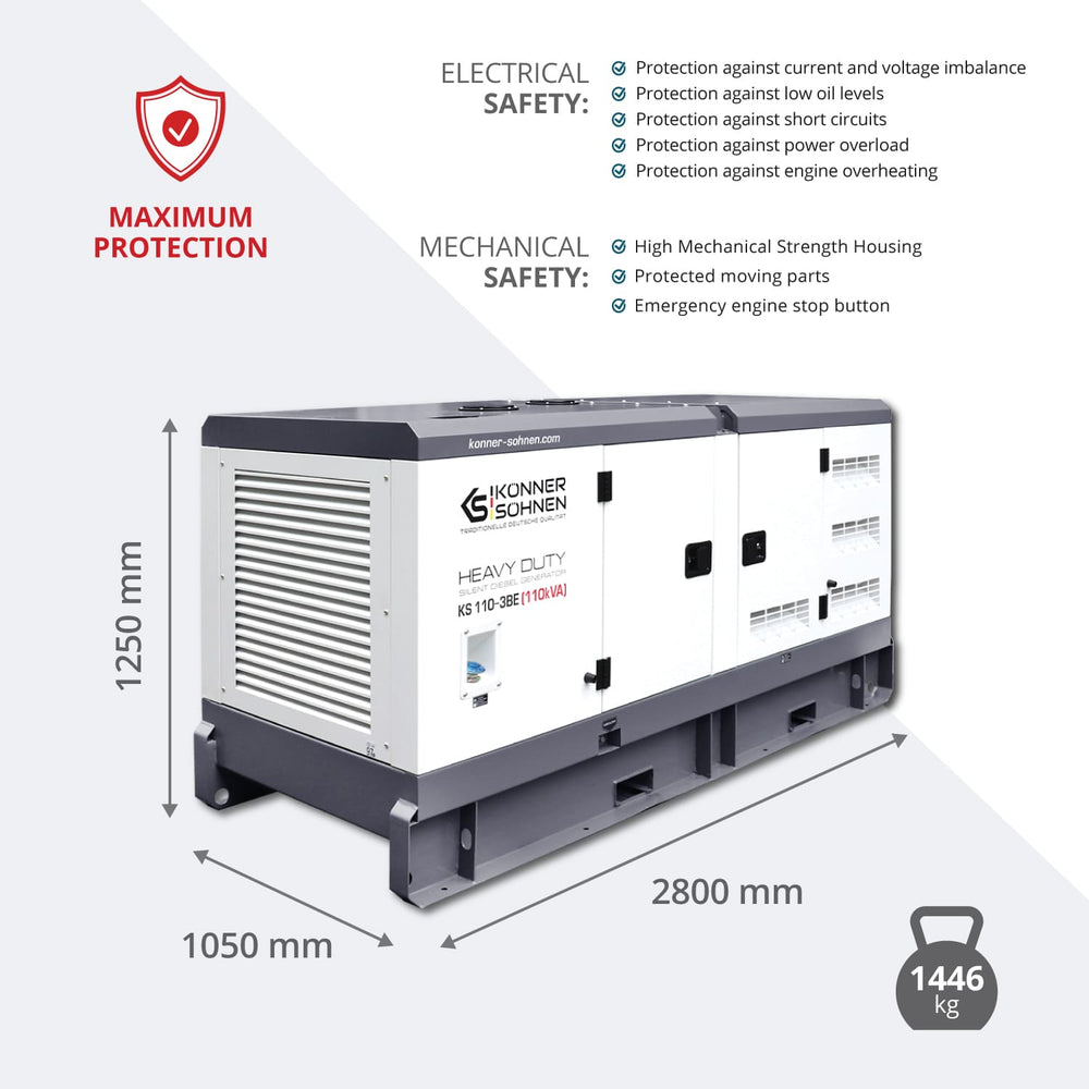 Generator diesel trifazic KS 110-3BE