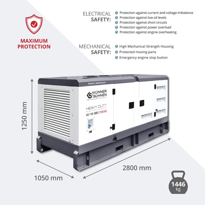 Generator diesel trifazic KS 110-3BE