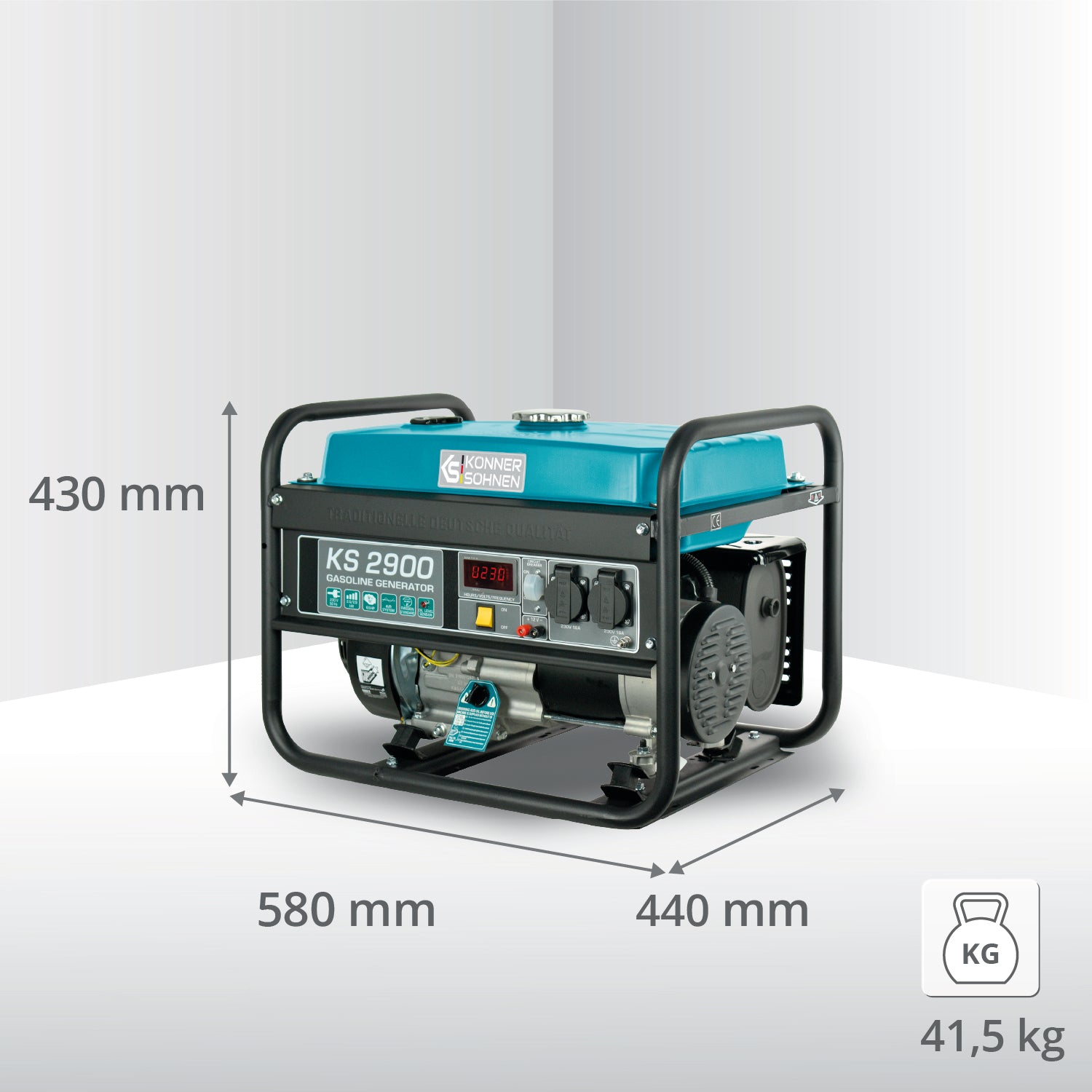 Benzinski generator „Könner & Söhnen“ KS 2900