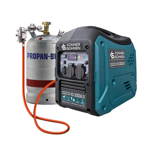 LPG/bensiini-invertterigeneraattori KS 3000iG S