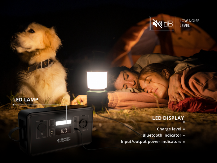 Central eléctrica portátil LifePO4 KS 300PS (Reacondicionado – Estado aceptable)