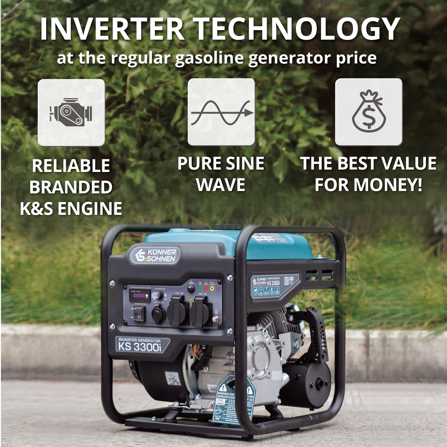 Invertergenerator KS 3300i