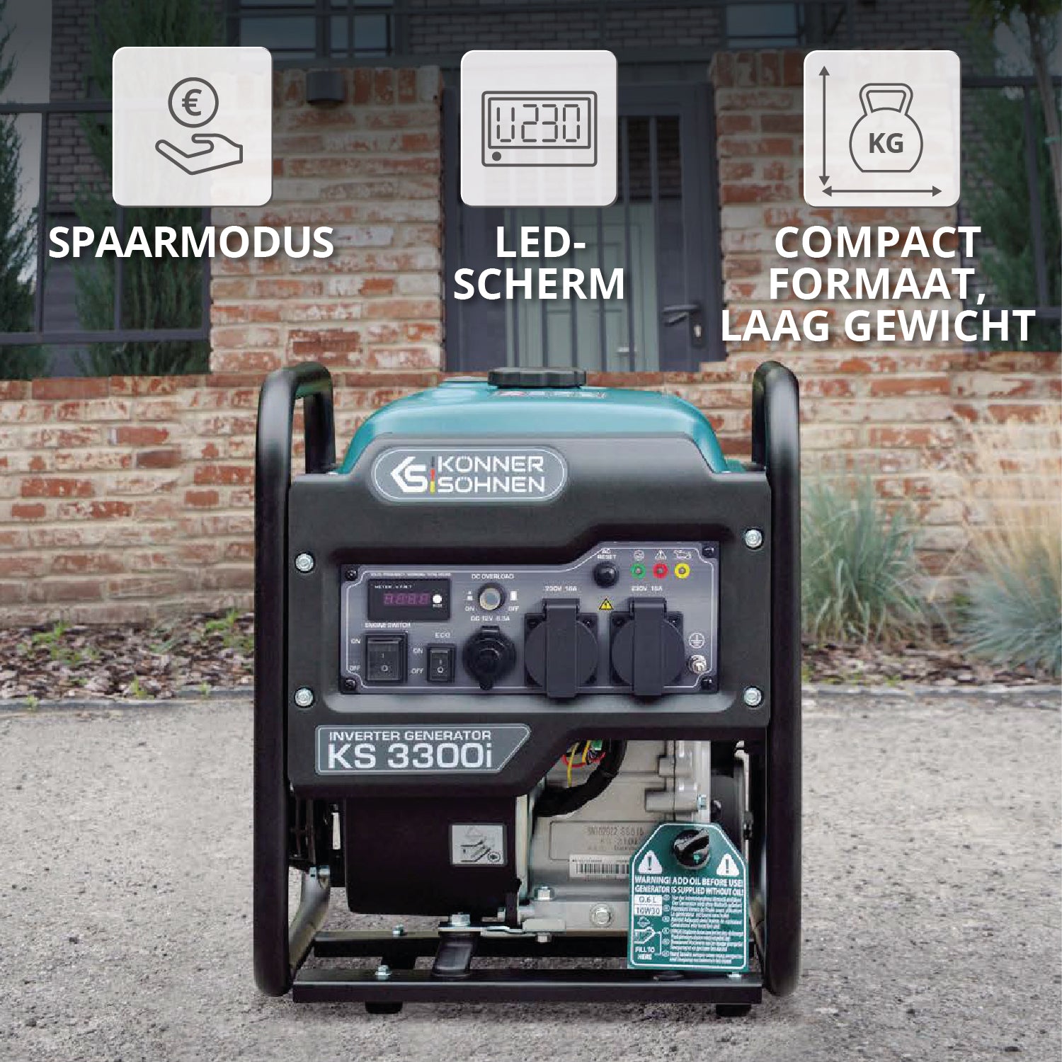 Invertergenerator KS 3300i