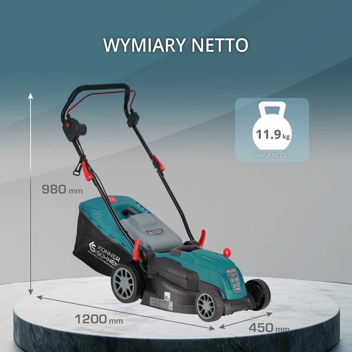 Elektryczna kosiarka KS 38LM (Odnowiony – stan dobry)