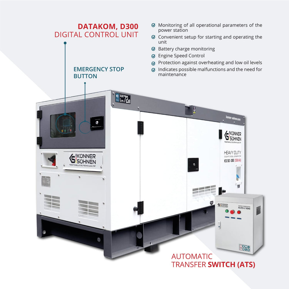 Diesel Three-Phase Power Station KS 50-3BE