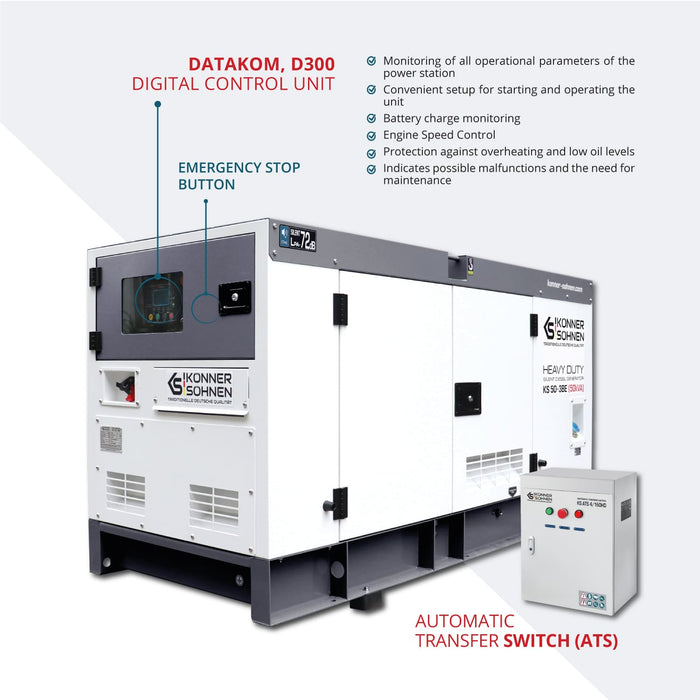 Diesel Three-Phase Power Station KS 50-3BE