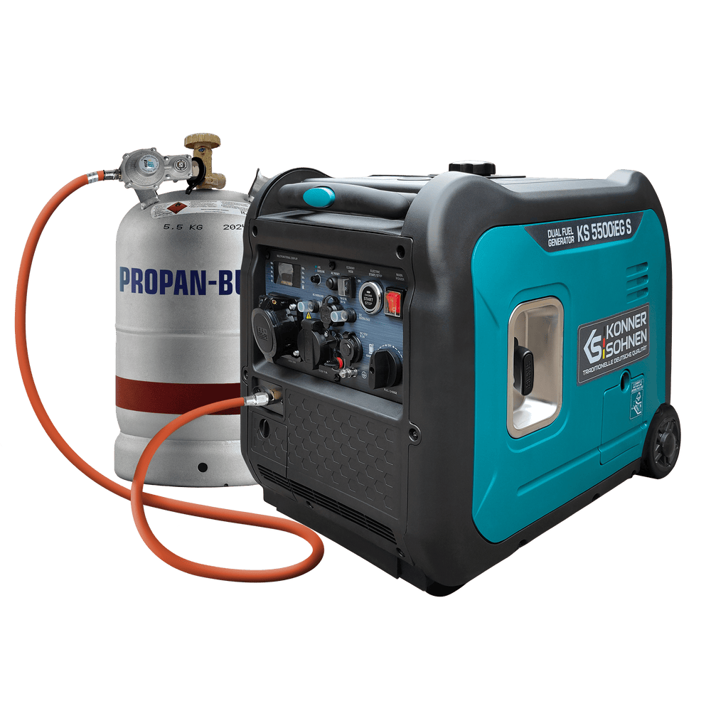 LPG/benzin inverter generator KS 5500iEG S