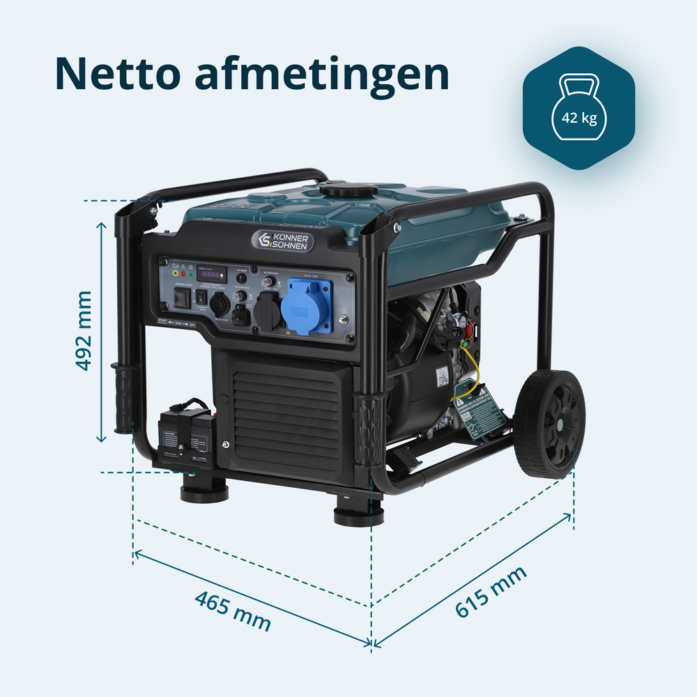 Инверторен бензинов генератор KS 6500iE