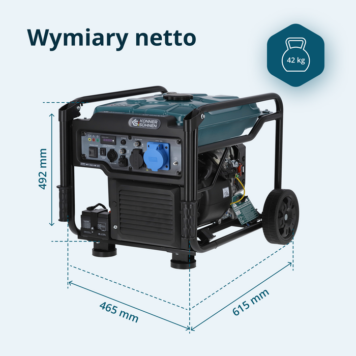 Generator Inwertorowy KS 6500iE
