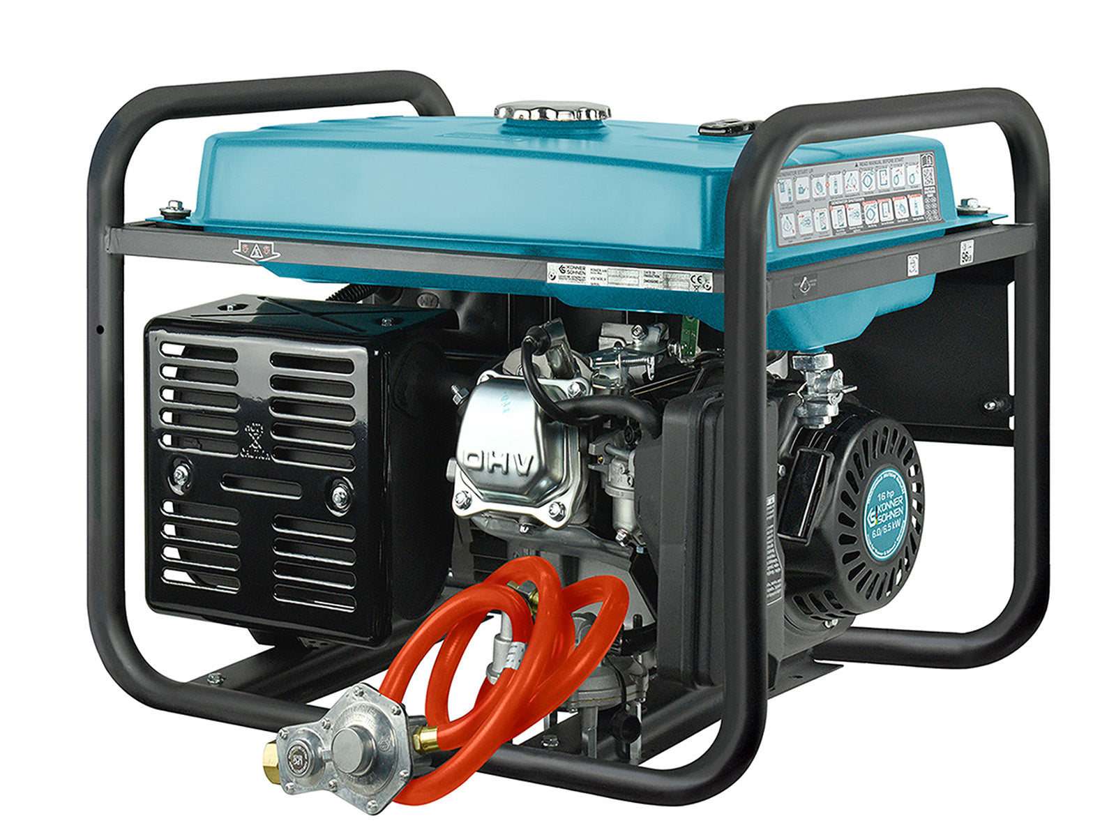 LPG/benzinski generator „Könner & Söhnen“ KS 9000E G