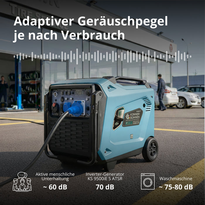Invertergenerator KS 9500iE S ATSR