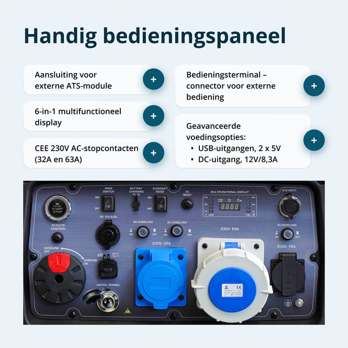 Invertergenerator KS 9500iE S ATSR