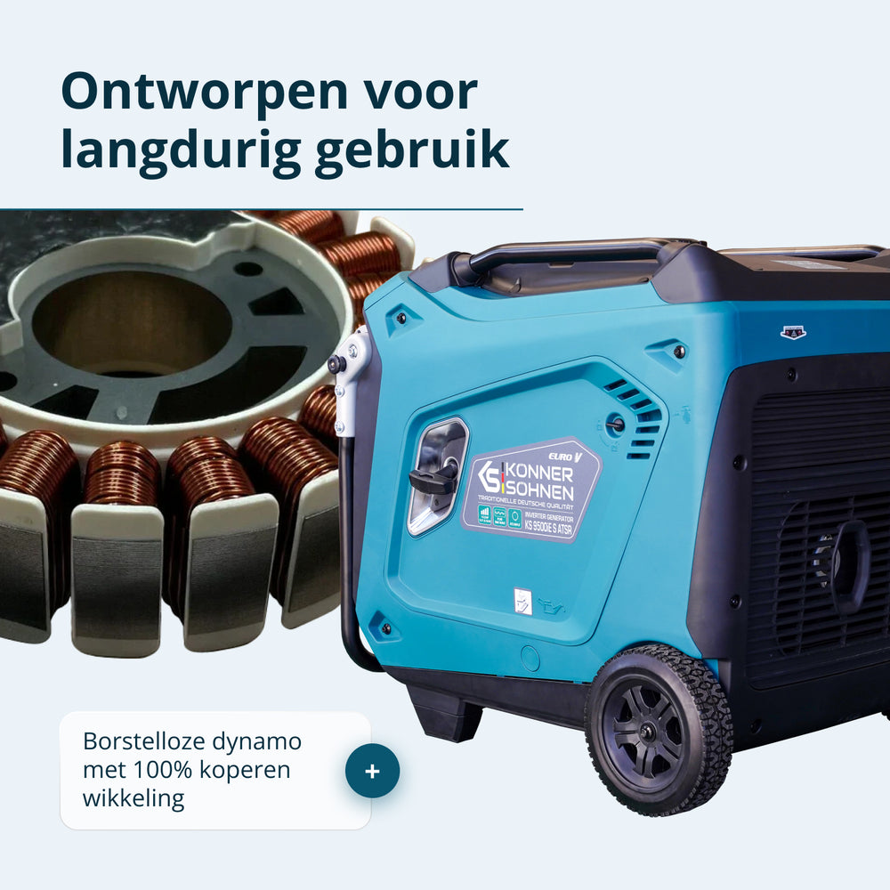 Invertergenerator KS 9500iE S ATSR