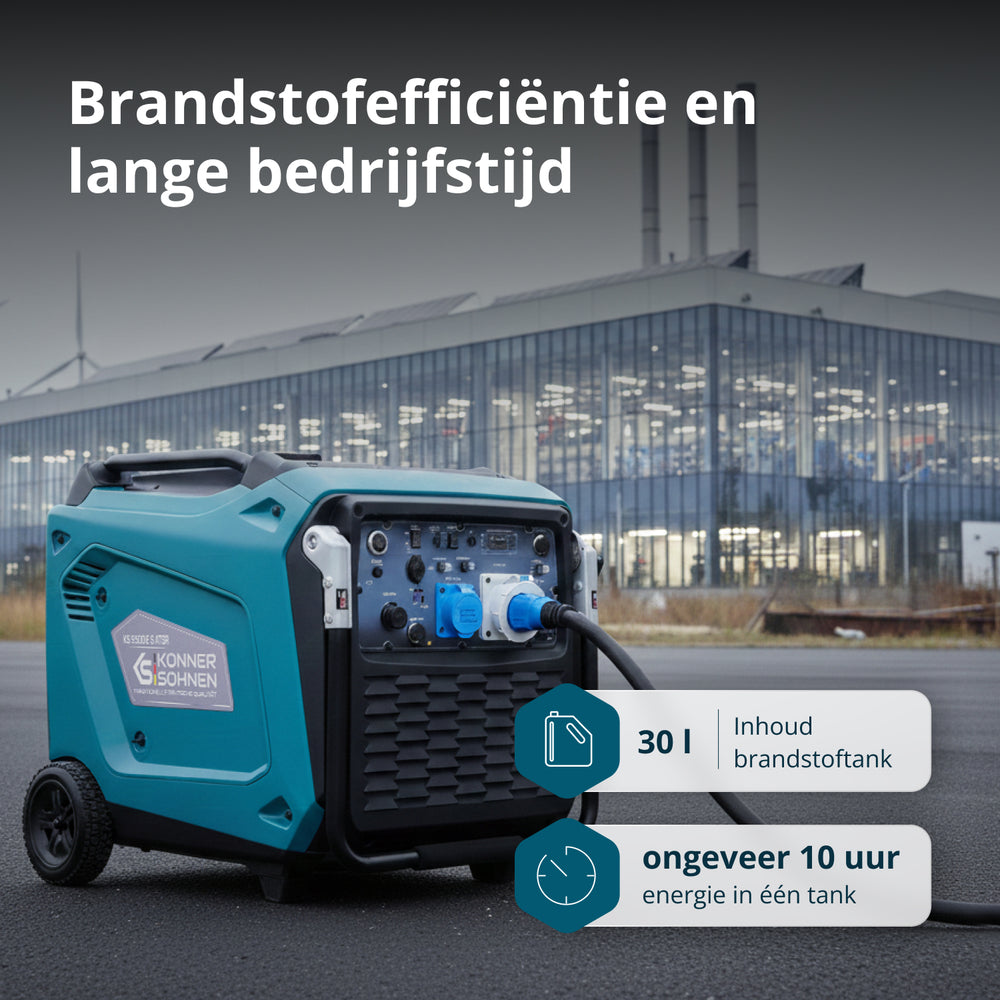 Invertergenerator KS 9500iE S ATSR