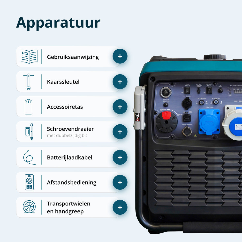 Invertergenerator KS 9500iE S ATSR