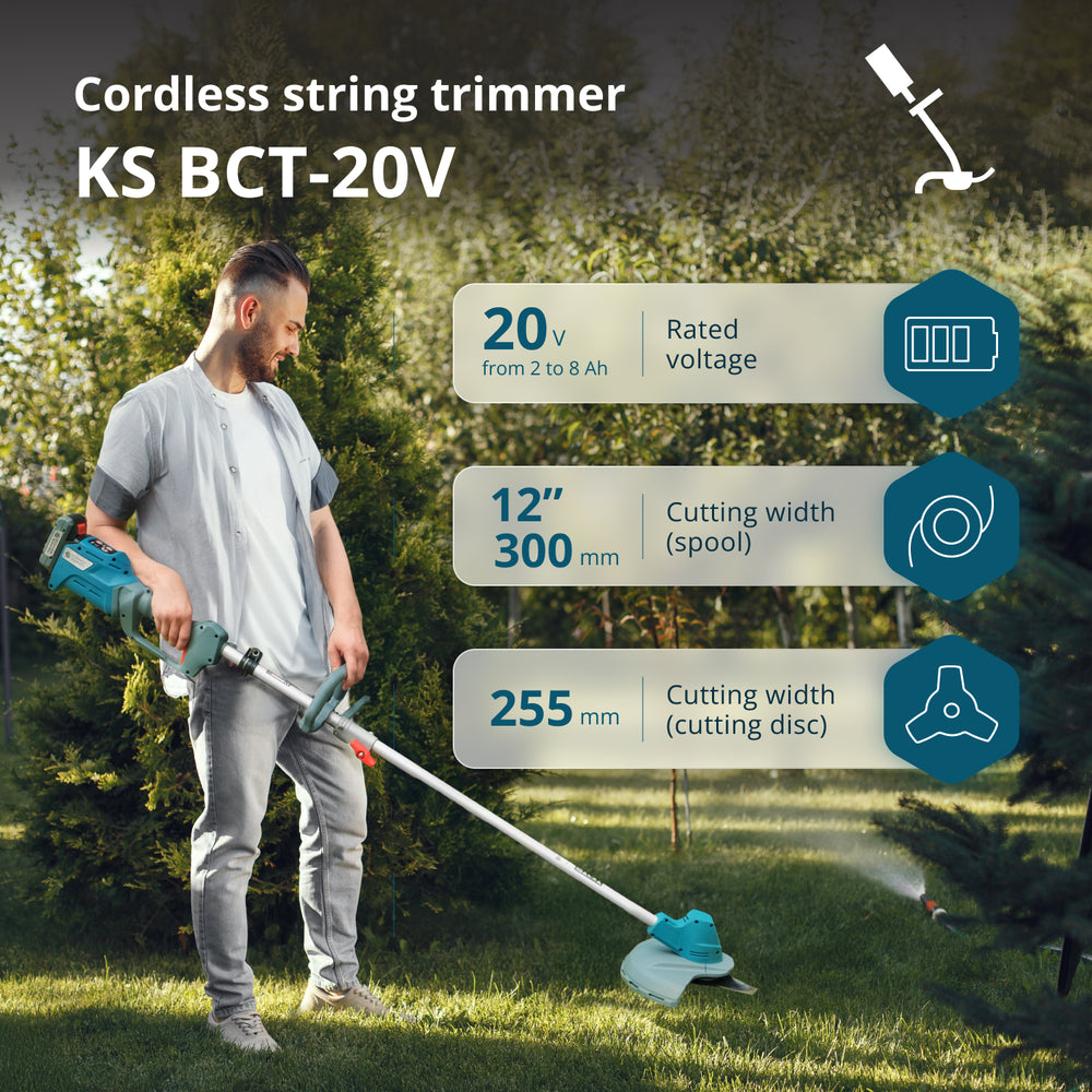 Kampagne Græsplejesæt KS 33LM-BCT20V-SET