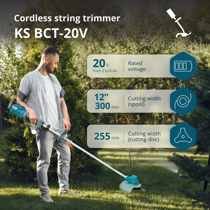 Kampagne Græsplejesæt KS 33LM-BCT20V-SET