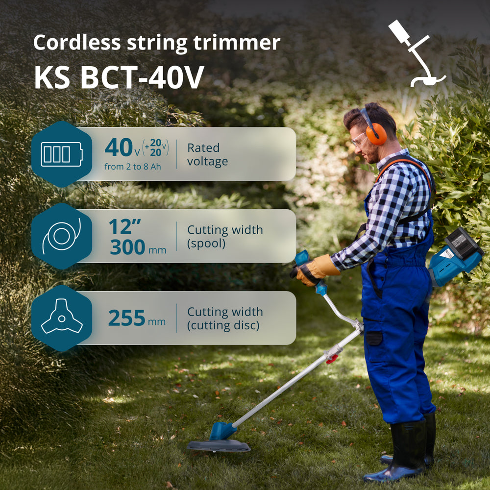 Promotivni Set za Negu Travnjaka KS 43LM-BCT40V-SET