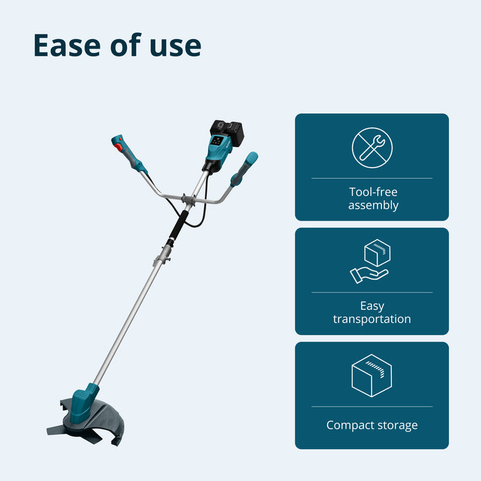 Snoerloze bosmaaier en grastrimmer KS BCT-40V