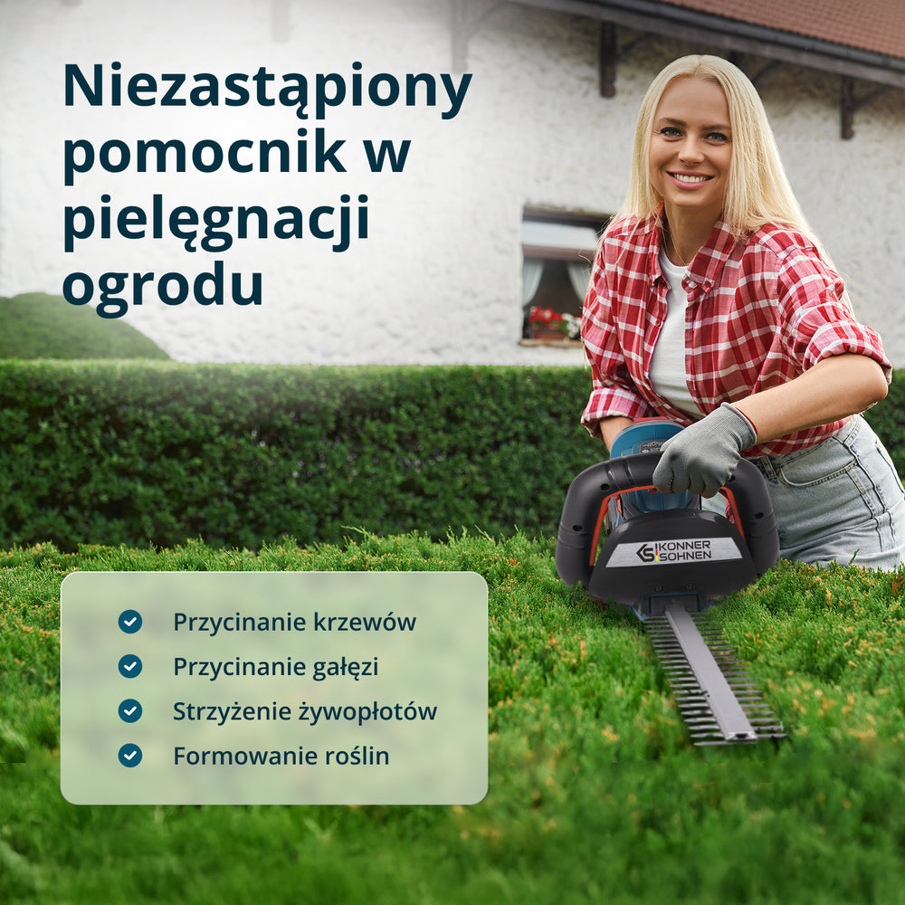 Zestaw promocyjny do przycinania żywopłotów KS LBV-HT-SET