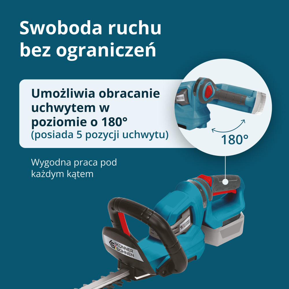 Zestaw promocyjny do przycinania żywopłotów KS LBV-HT-SET