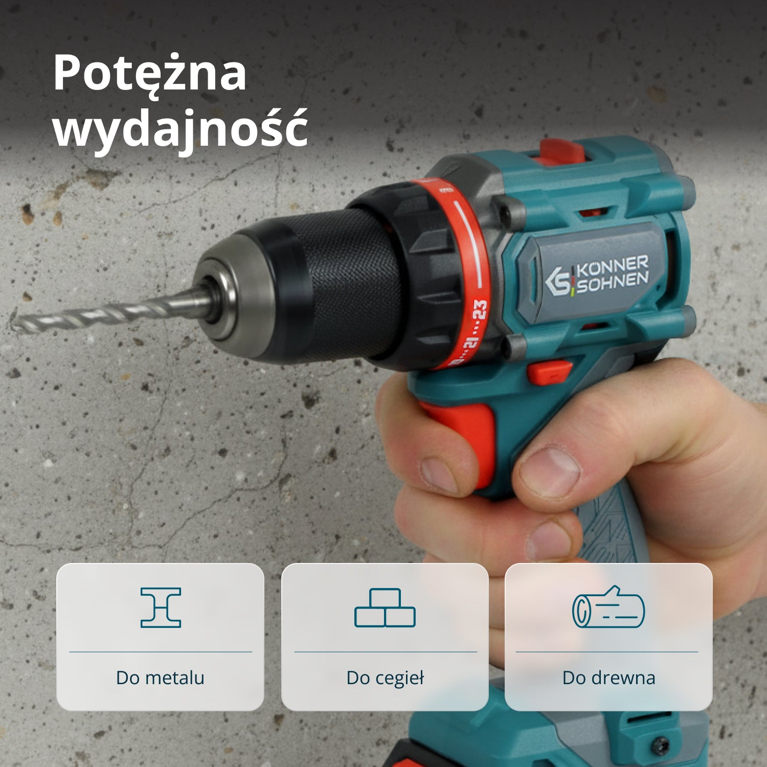 Zestaw Mistrzowski Bezprzewodowy KS ID20V-60 KIT 74 