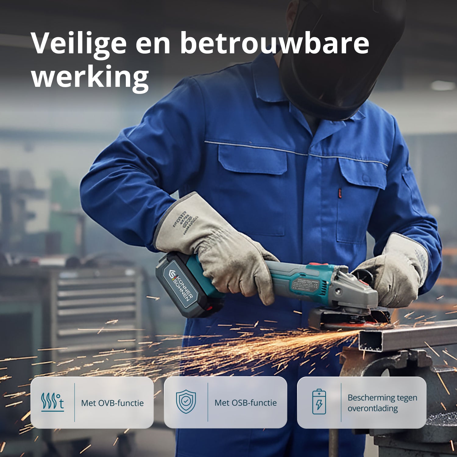 Vezeték nélküli Mester Készlet KS IDAGB 20V KÉSZLET 1