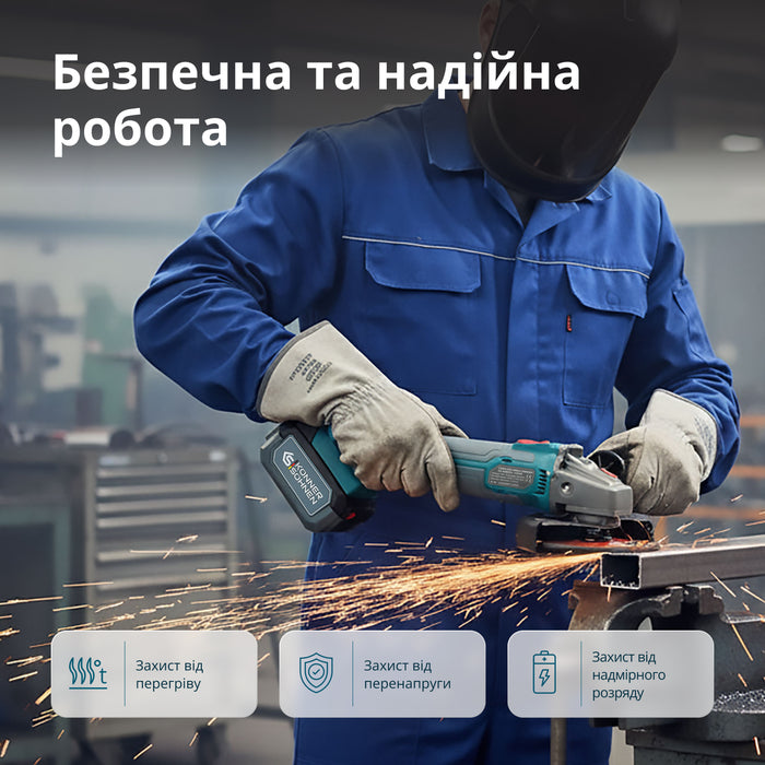 Набір акумуляторного електроінструменту 2-в-1 KS IDAGB 20V SET 1 PLUS