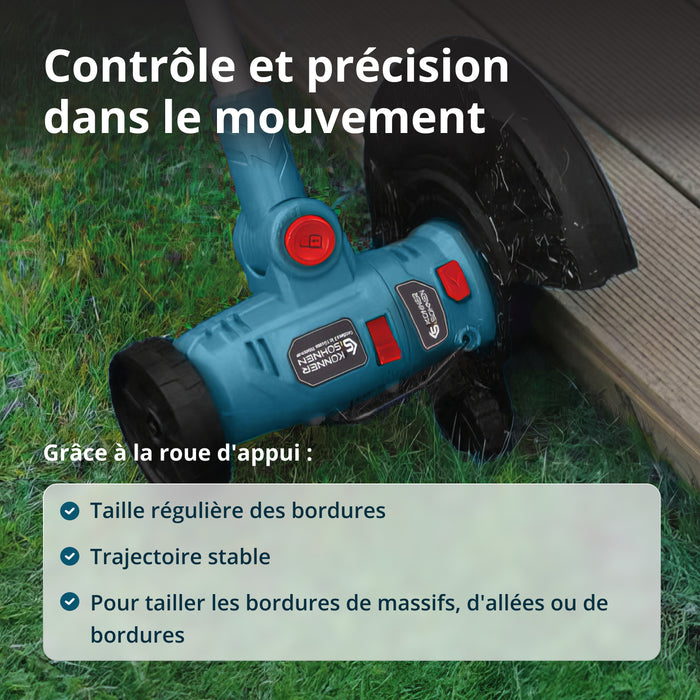 Taille-bordures multifonctions sans fil KS MFT-20V 