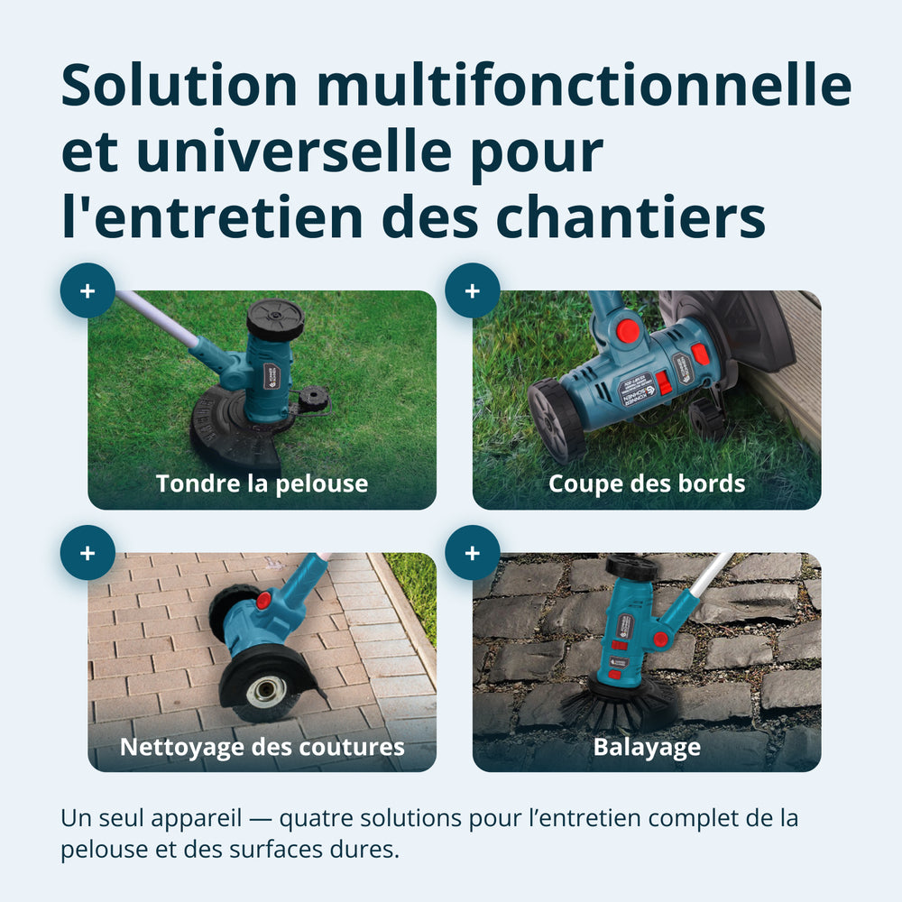 Taille-bordures multifonctions sans fil KS MFT-20V 