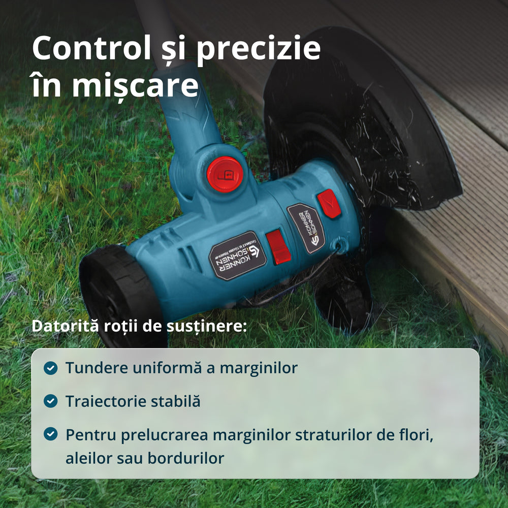 Trimmer multifuncțional pe acumulator KS MFT-20V 