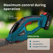 Cordless 2 in 1 Grass Shear and Hedge Trimmer with Telescopic Extension Pole KS SHT-20V + Extension Pole thumbnail