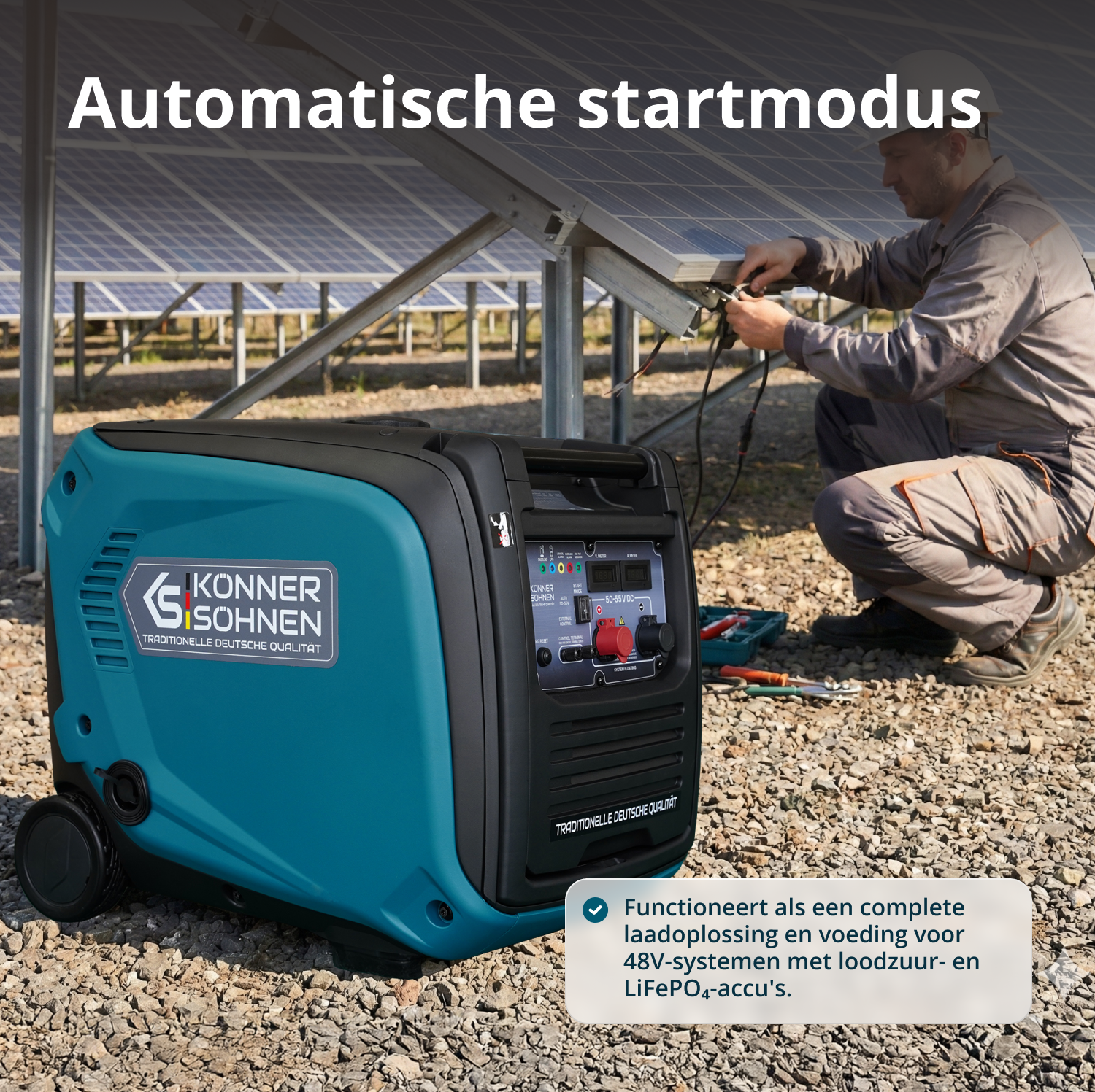 KS 48VGS-DC Generator jednosmerne struje, verzija 50–55V