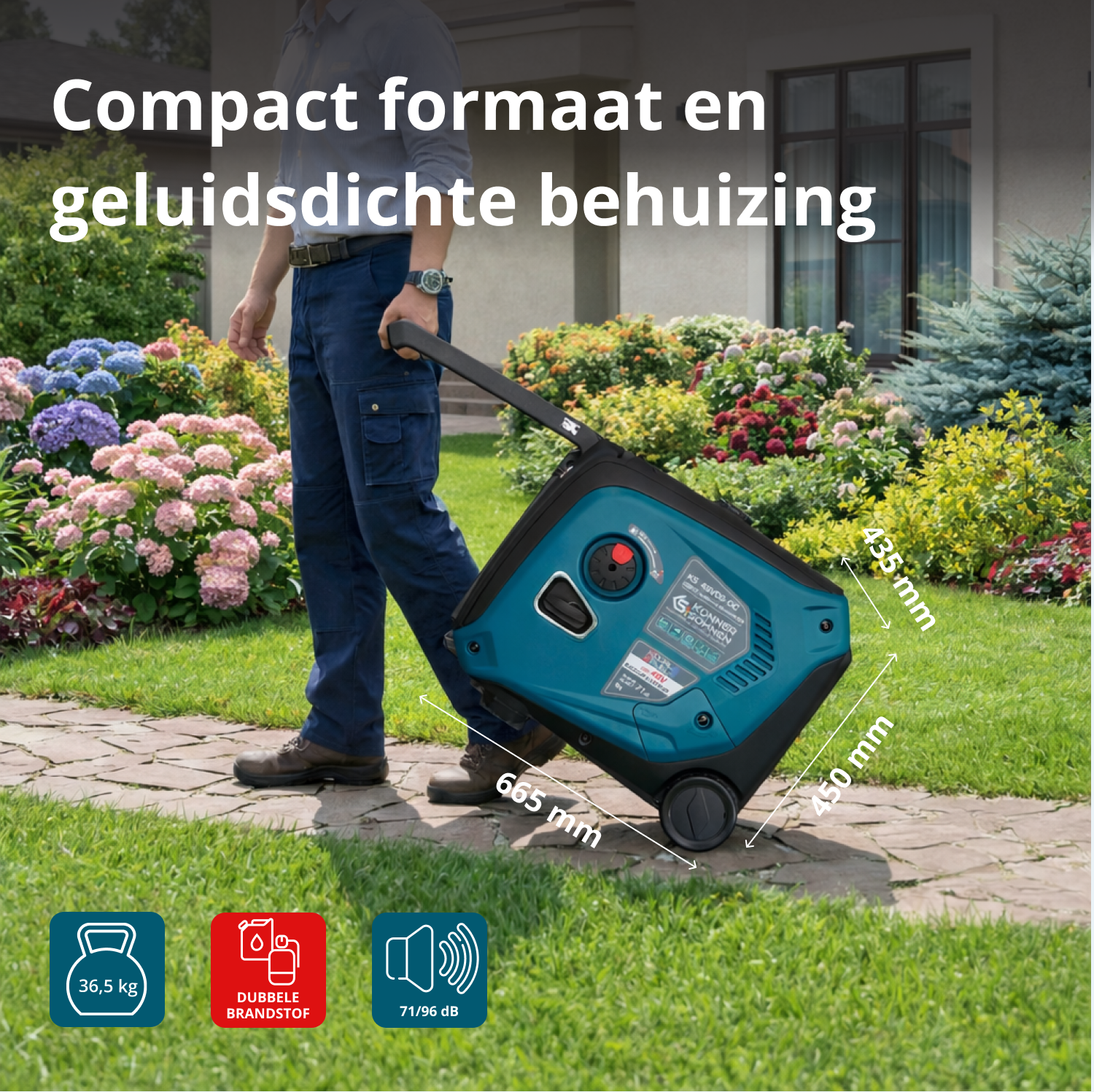 KS 48VGS-DC Generator jednosmerne struje, verzija 50–55V