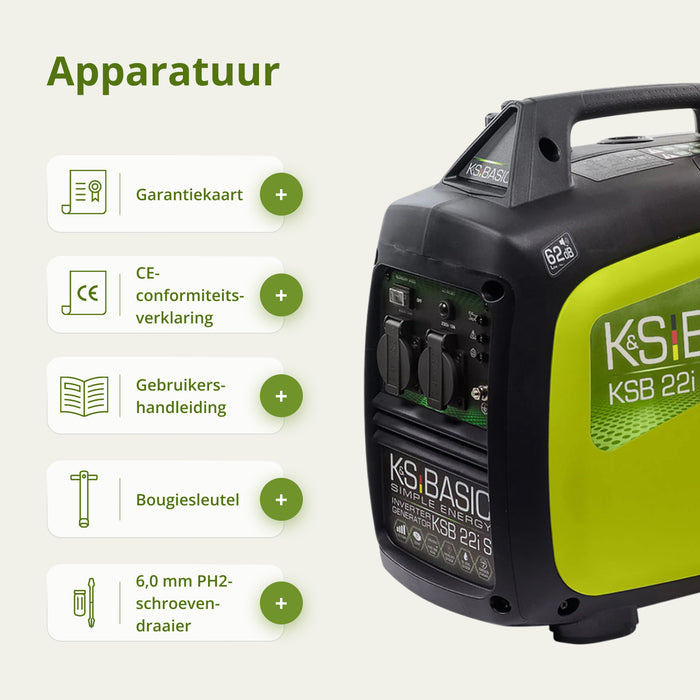Inverteres generátor KSB 22i S