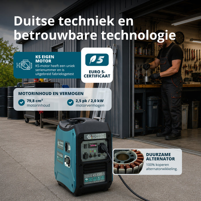 Invertergenerator KS 2000i S
