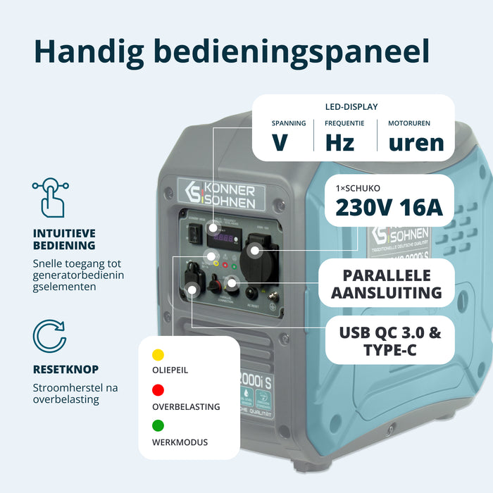 Invertergenerator KS 2000i S