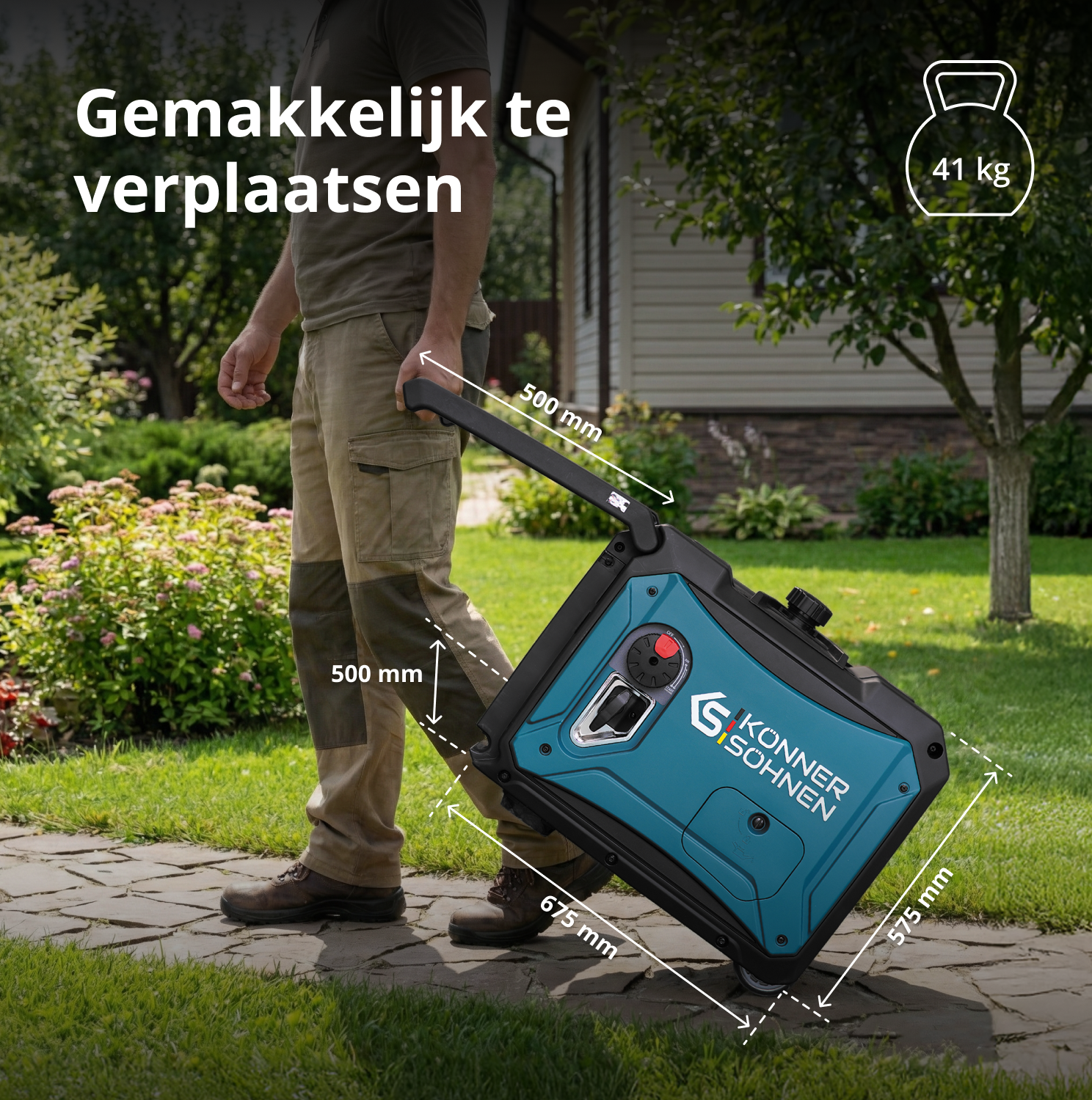 LPG/benzine invertergenerator KS 4000iEG S