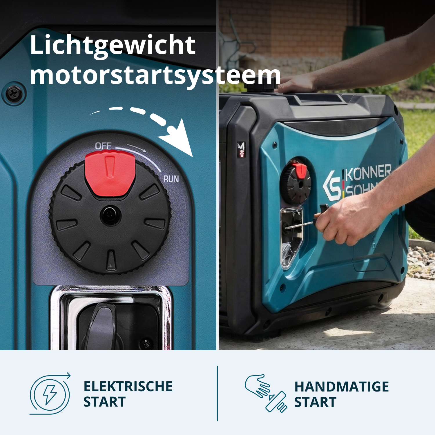 Invertorový generátor KS 4000iE S