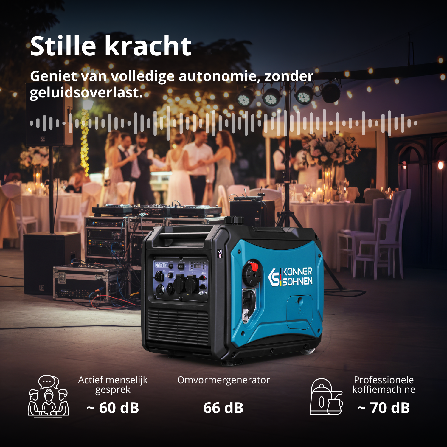 Invertorový generátor KS 4000iE S