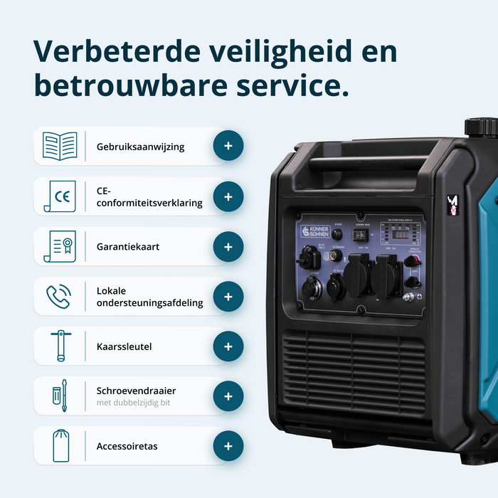 Inverteres generátor KS 4000iE S