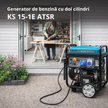 Generator pe benzină „Könner & Söhnen” KS 15-1E ATSR thumbnail