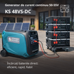 Generator de curent continuu KS 48VS-DC, versiunea 50–55V thumbnail
