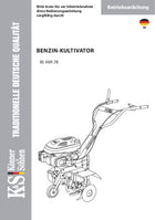 Benzin-Bodenhacke KS 4HP-70