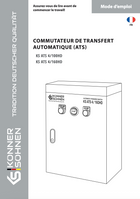 Commutateur de transfert automatique (ATS) KS ATS 4/100HD, KS ATS 4/160HD