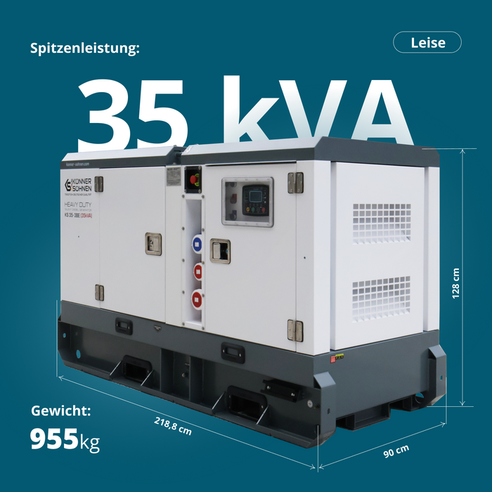 Dreiphasiges Diesel-Kraftwerk KS 35-3BE