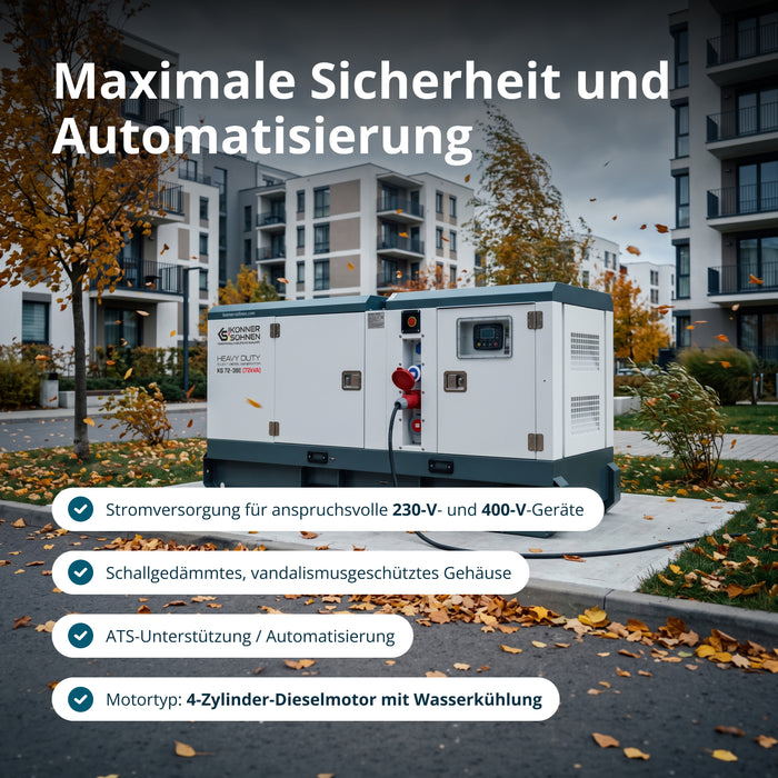 Diesel-Drehstromaggregat KS 72-3BE 