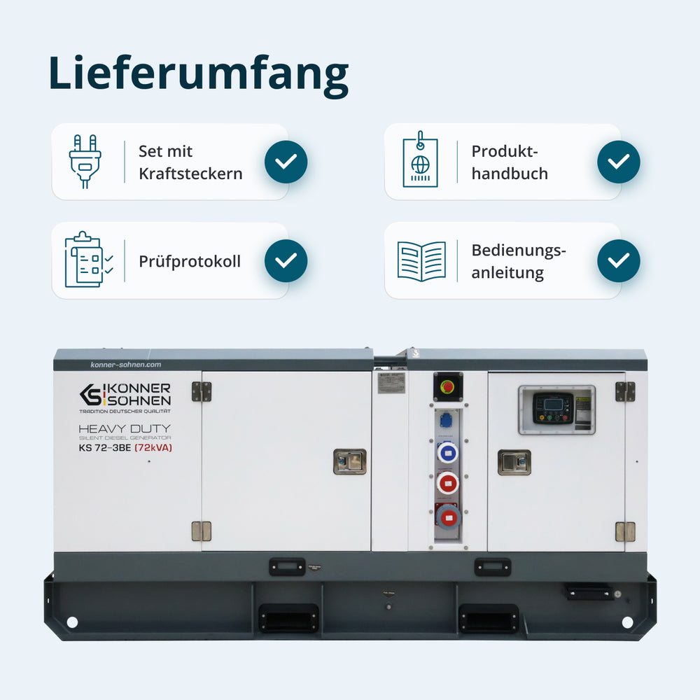 Diesel-Drehstromaggregat KS 72-3BE 
