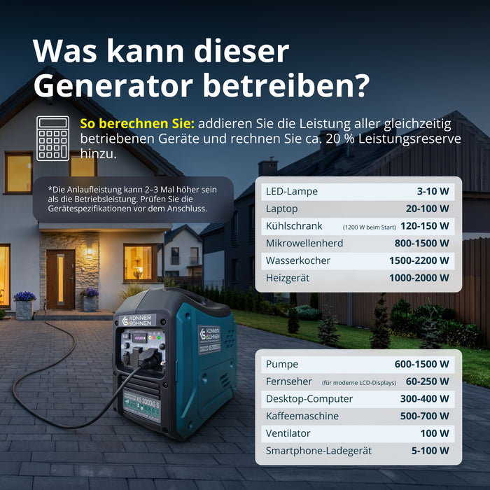 Inverter-Generator KS 3000iG S
