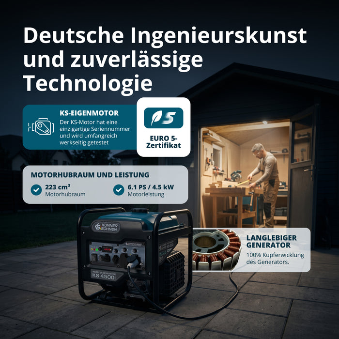 Inverter-Generator KS 4500i